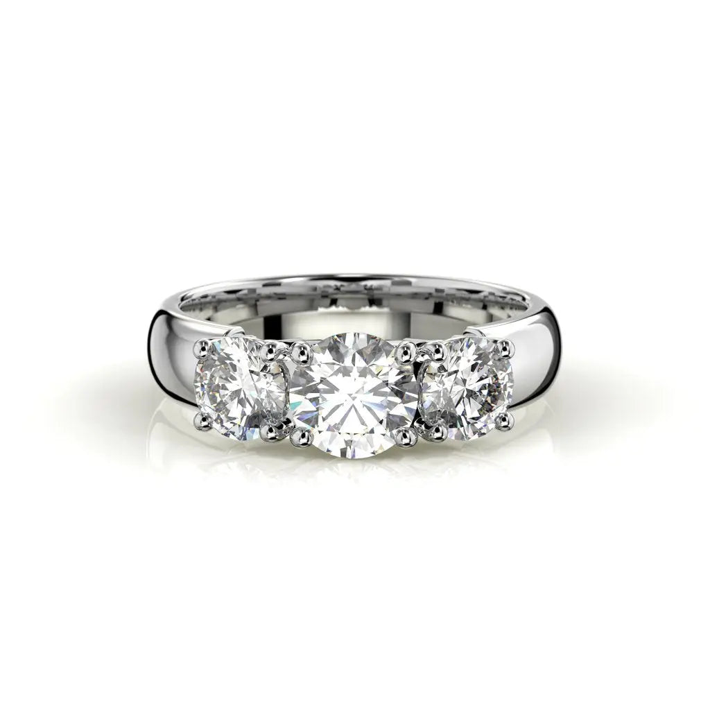 Festive Timanttisormus Trilogy Soft 1,50 ct