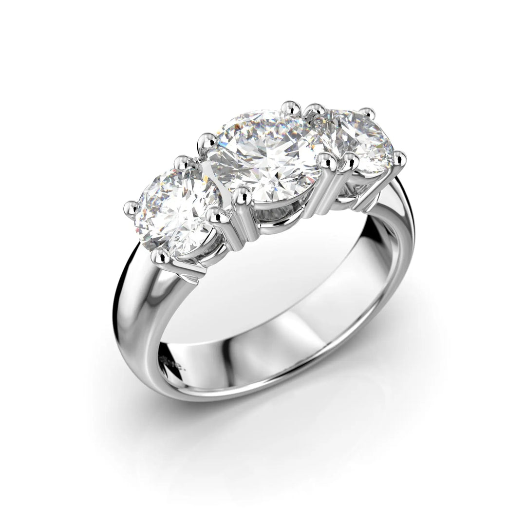 Festive Timanttisormus Trilogy Soft 2,00 ct