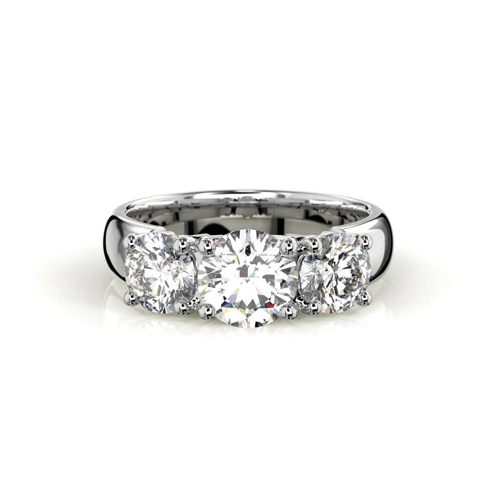 Festive Timanttisormus Trilogy Soft 2,00 ct