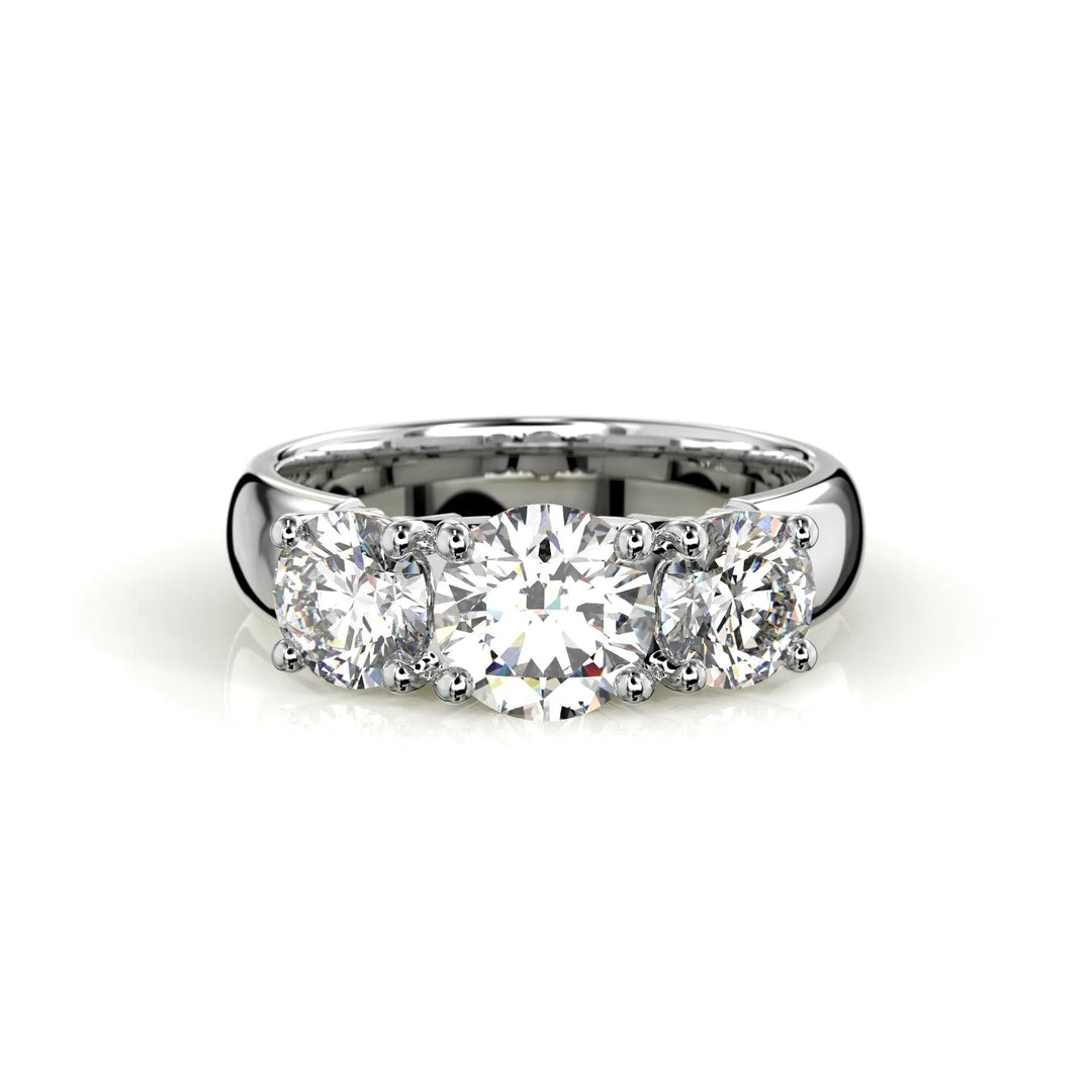 Festive Timanttisormus Trilogy Soft 2,00 ct