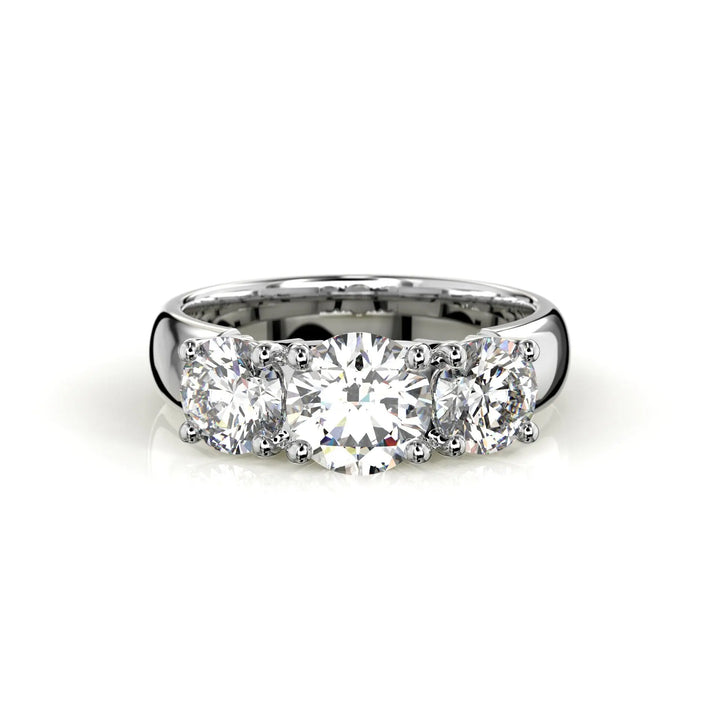 Festive Timanttisormus Trilogy Soft 2,00 ct
