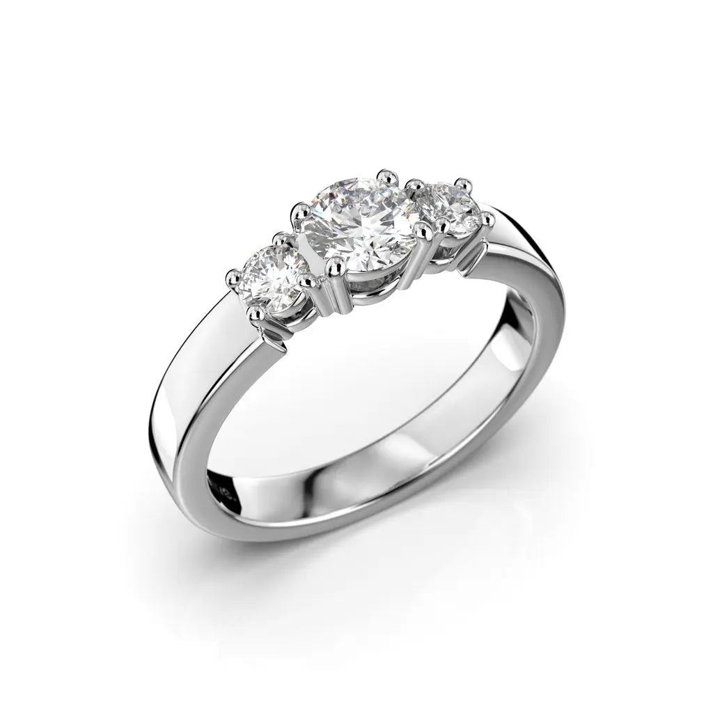 Festive Timanttisormus Trilogy Trend 0,60 ct