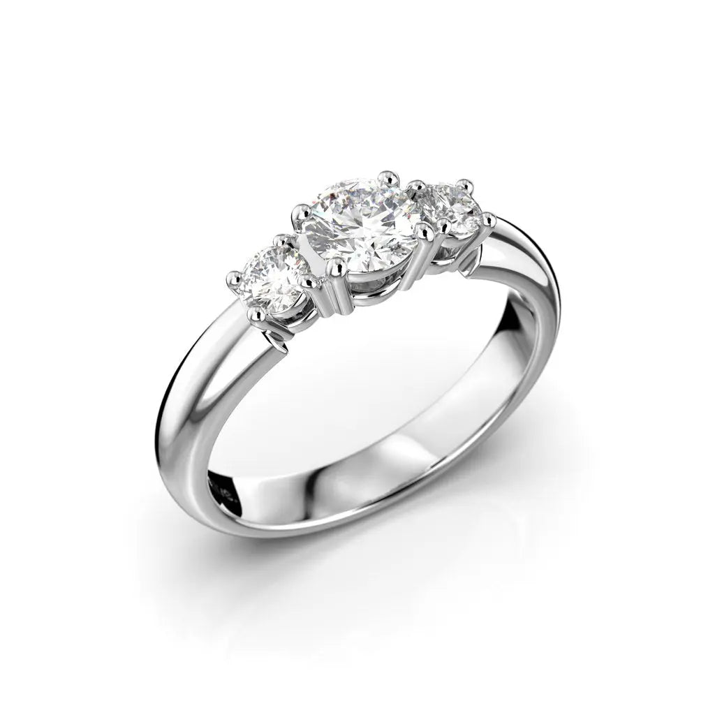 Festive Timanttisormus Trilogy Soft 0,60 ct