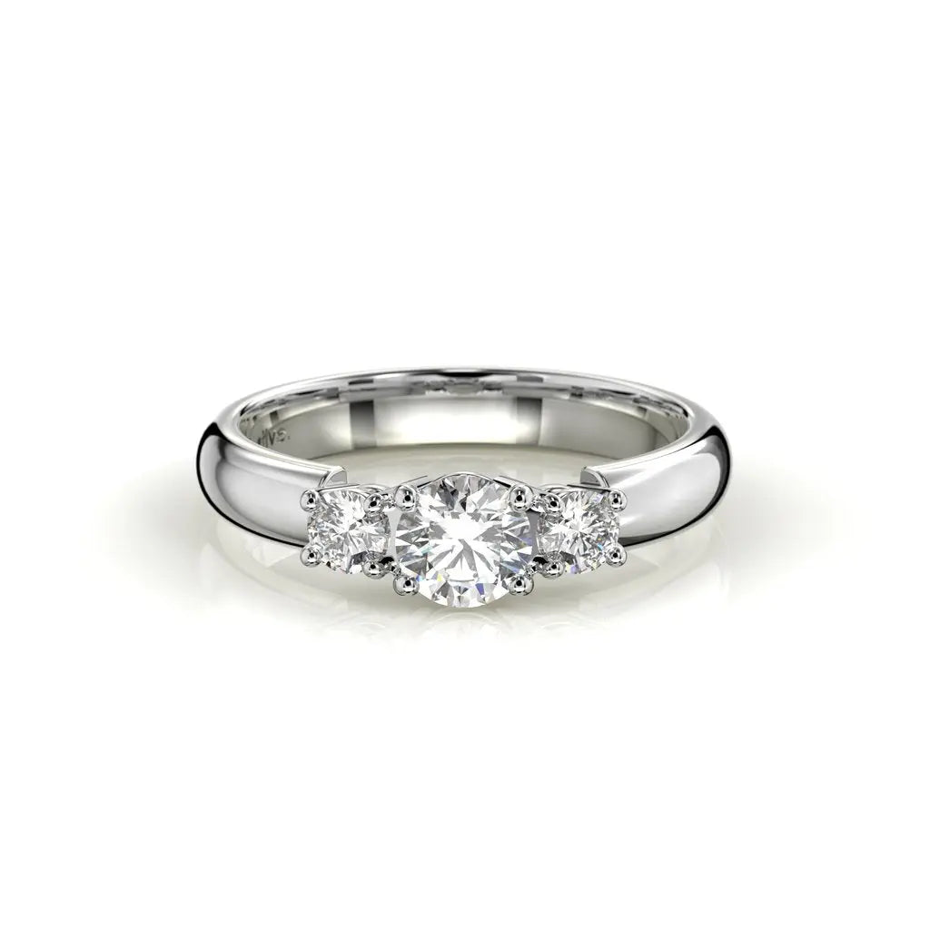 Festive Timanttisormus Trilogy Soft 0,60 ct