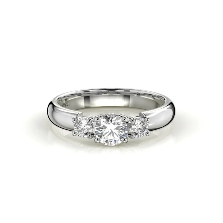 Festive Timanttisormus Trilogy Soft 0,60 ct