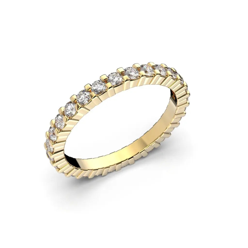 Festive Timanttisormus Sophia 0,90 ct Keltakulta
