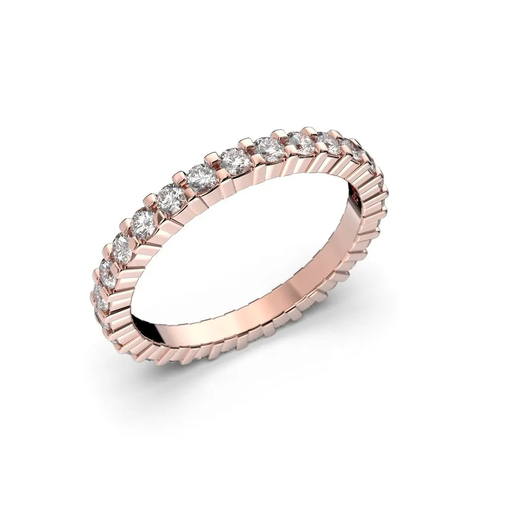 Festive Timanttisormus Sophia 0,90 ct Punakulta