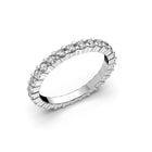 Festive Sophia timanttisormus 0,90 ct valkokulta