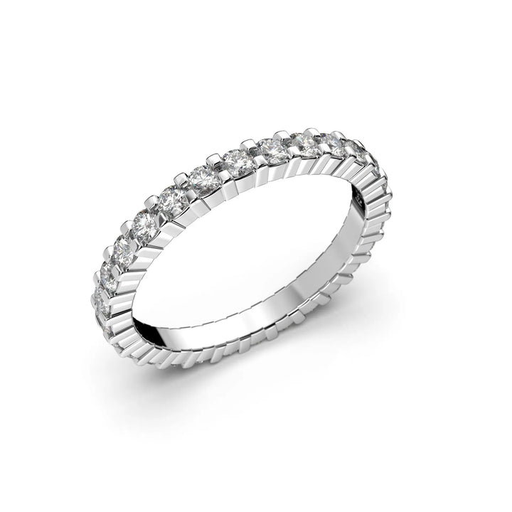 Festive Timanttisormus Sophia 0,90 ct Valkokulta