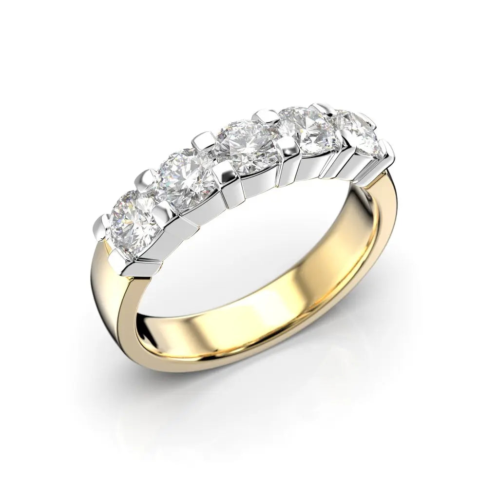 Festive Timanttisormus Sophia 1,00 ct Keltakulta