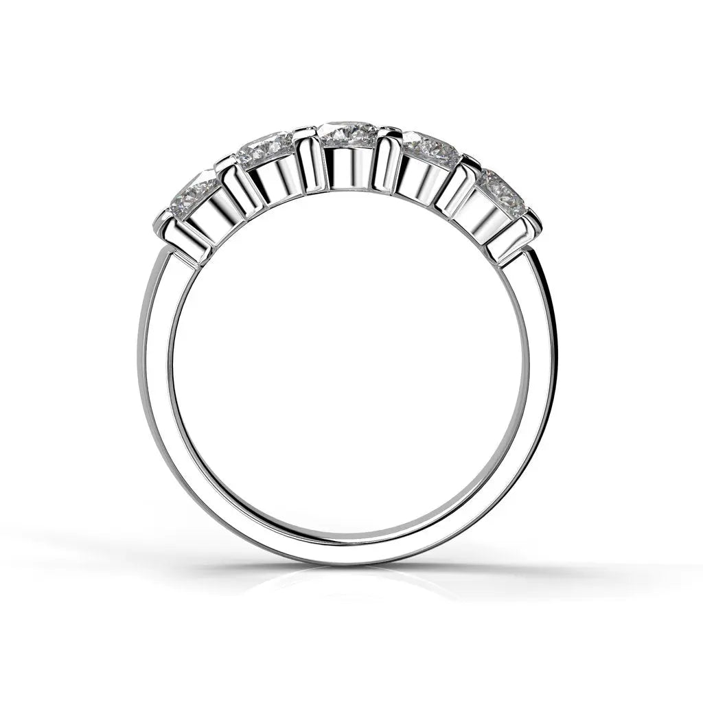 Festive Timanttisormus Sophia 1,00 ct Valkokulta
