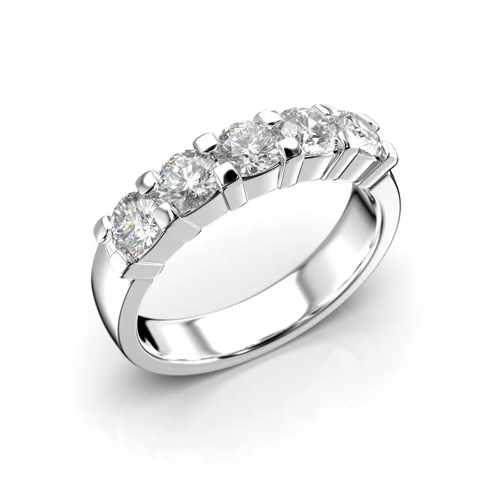 Festive Timanttisormus Sophia 1,00 ct Valkokulta