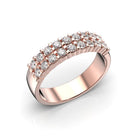 Festive Sophia timanttisormus 0,54 ct punakulta