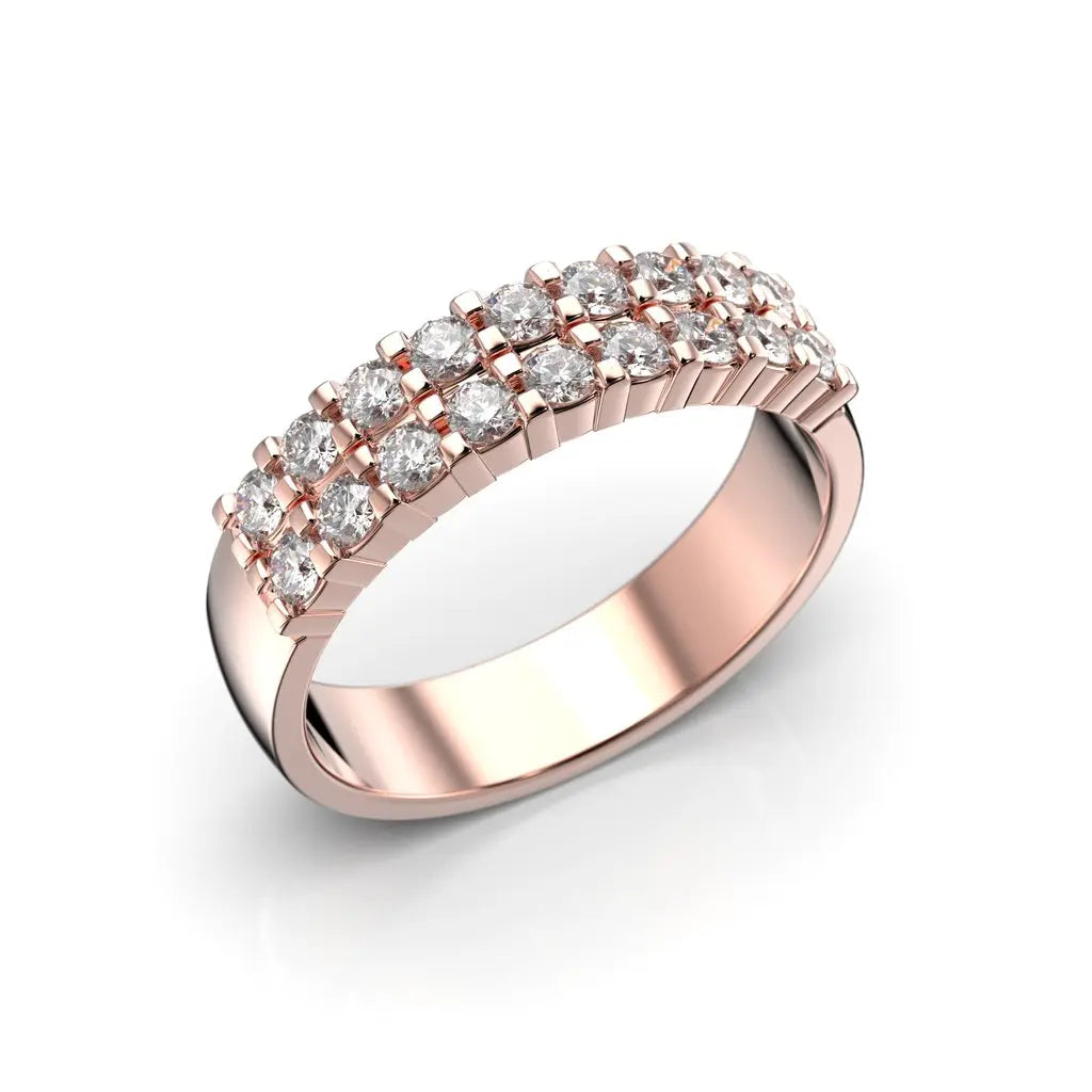 Festive Timanttisormus Sophia 0,54 ct Punakulta