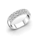Festive Sophia timanttisormus 0,54 ct valkokulta