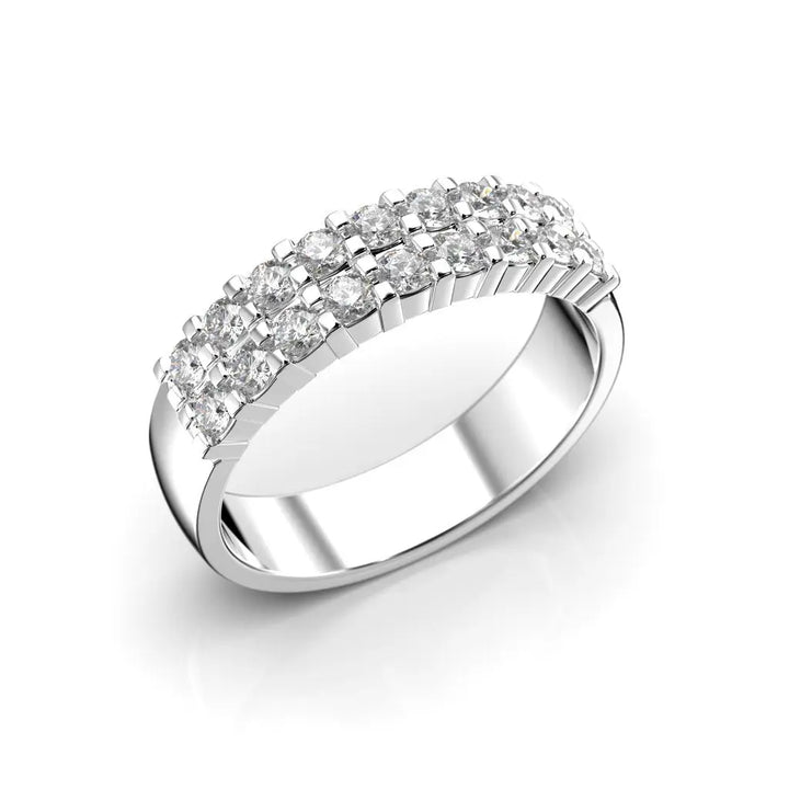 Festive Timanttisormus Sophia 0,54 ct Valkokulta