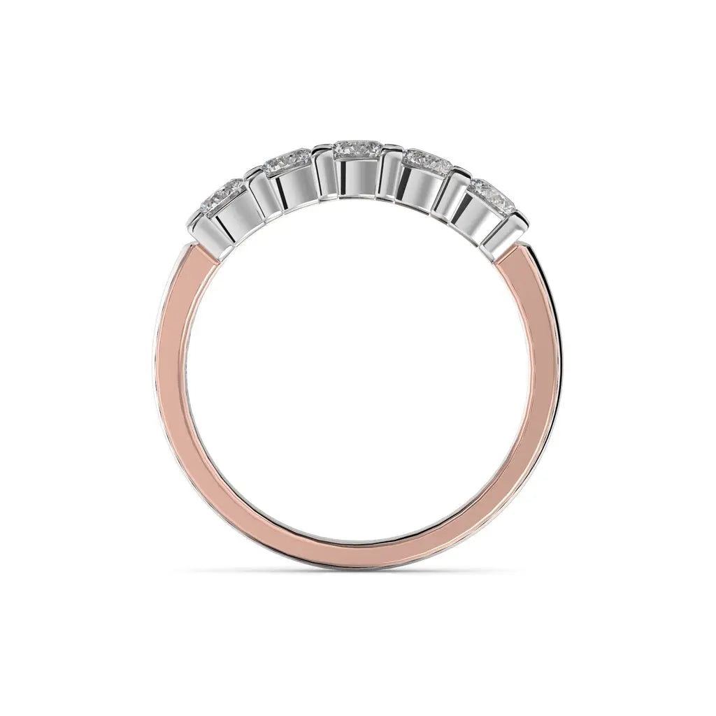 Festive Timanttisormus Sophia 0,75 ct Punakulta