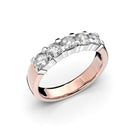 Festive Sophia timanttisormus punakulta 0,75 ct