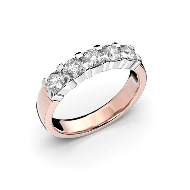 Festive Timanttisormus Sophia 0,75 ct Punakulta