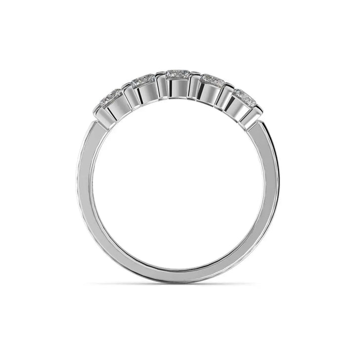 Festive Timanttisormus Sophia 0,75 ct Valkokulta