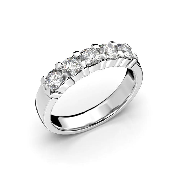 Festive Timanttisormus Sophia 0,75 ct Valkokulta