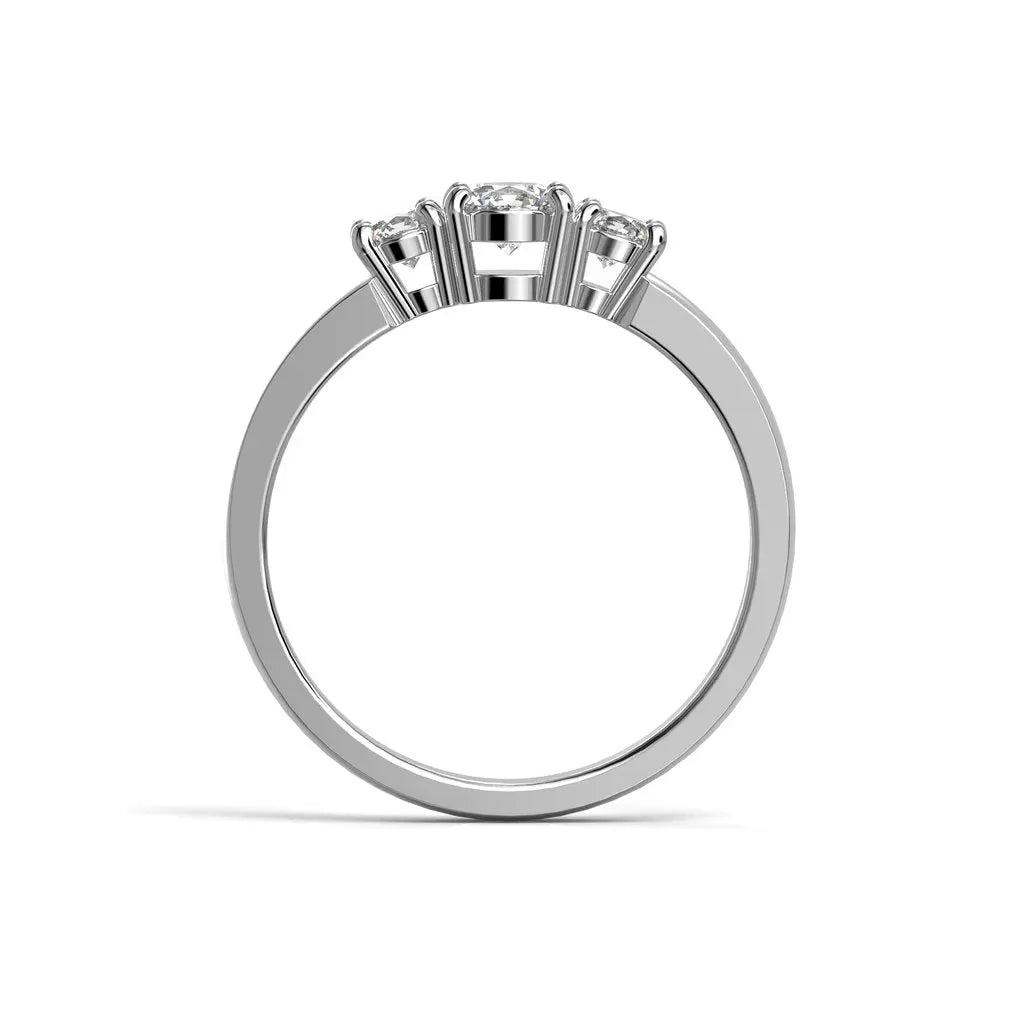 Festive Taylor Trilogy timanttisormus 0,40 ct