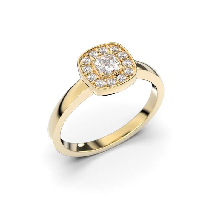 Festive Alicia Timanttisormus 0,33 ct keltakulta
