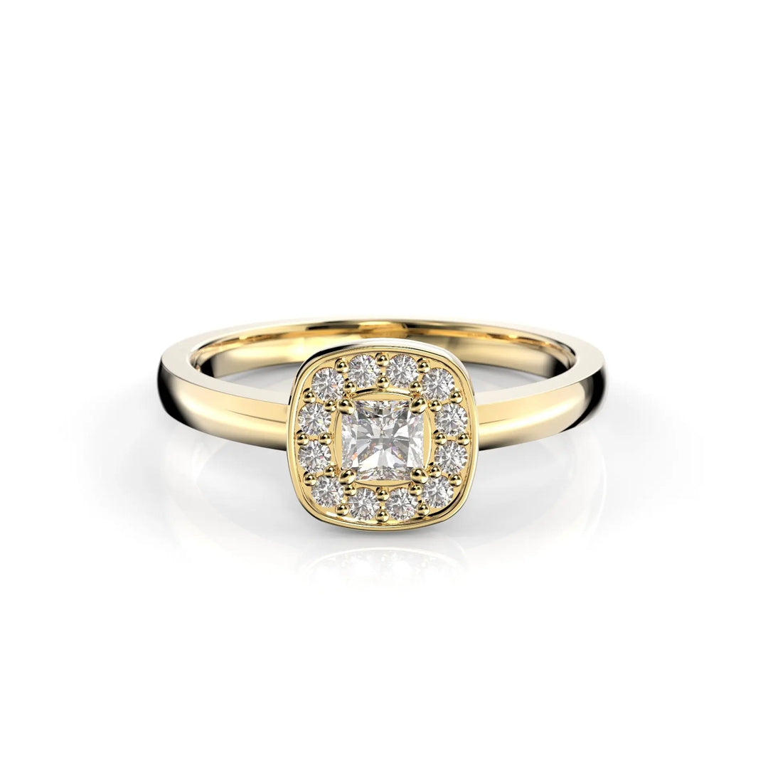 Festive Alicia Timanttisormus 0,33 ct keltakulta