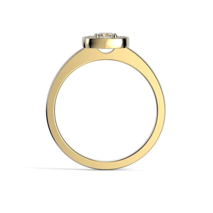 Festive Alicia Timanttisormus 0,33 ct keltakulta