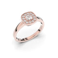 Festive Alicia timanttisormus 0,33 ct punakulta