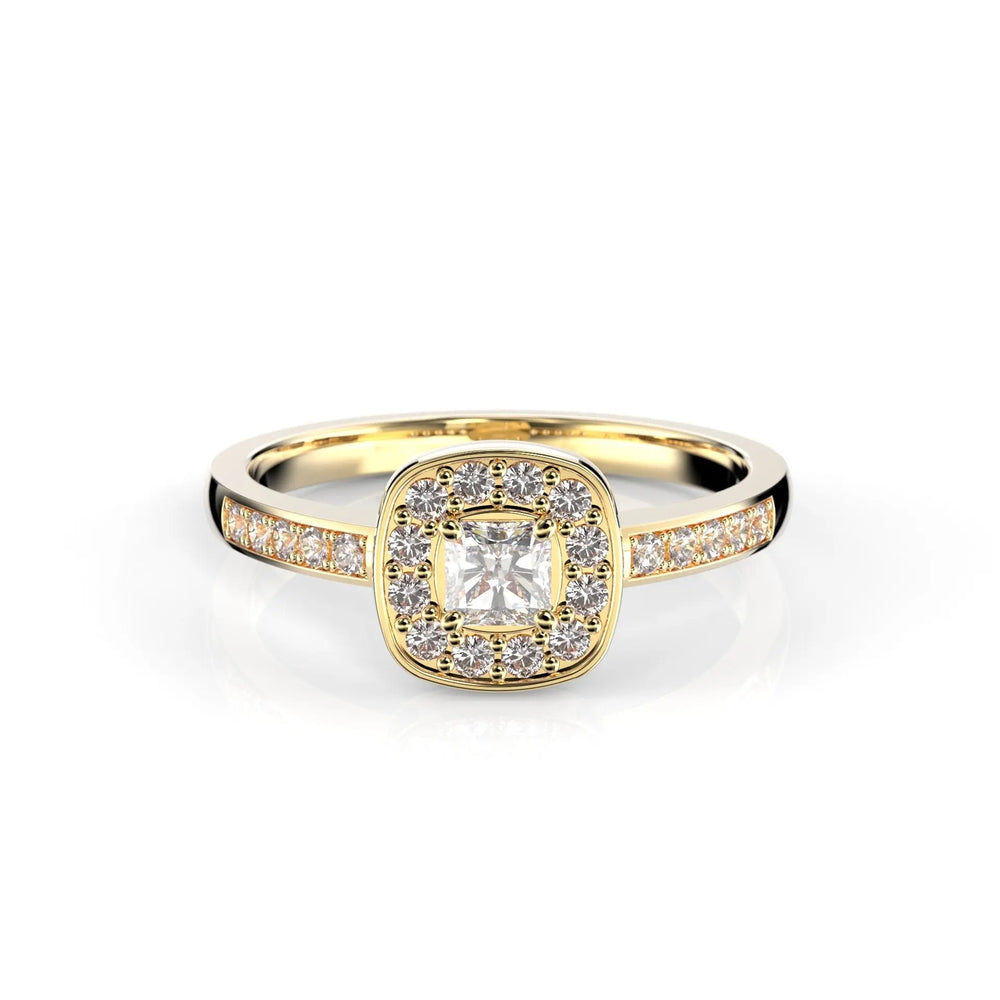Festive Alicia Timanttisormus 0,43 ct keltakulta