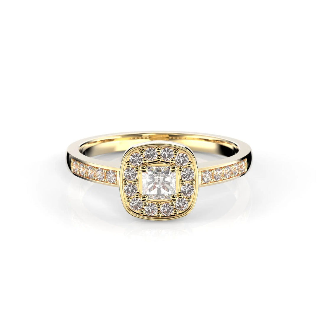 Festive Alicia Timanttisormus 0,43 ct keltakulta
