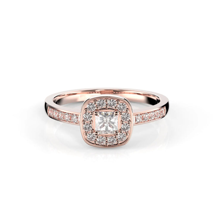 Festive Alicia Timanttisormus 0,43 ct punakulta