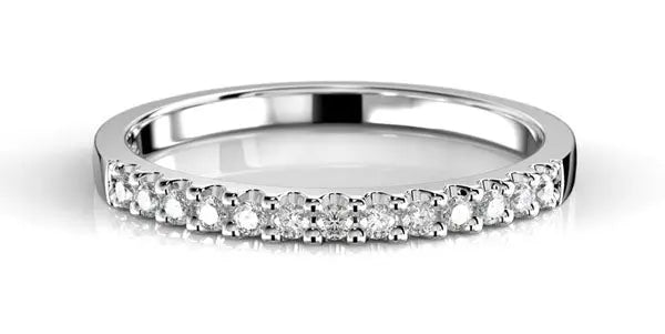 Festive Juliette timanttisormus 0,13 ct Valkokulta
