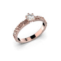 Festive Routa Ikirakka timanttisormus punakulta 0,23 ct
