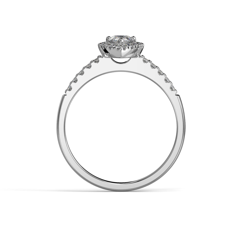 Festive Timanttisormus Penelope 0,53 ct Valkokulta