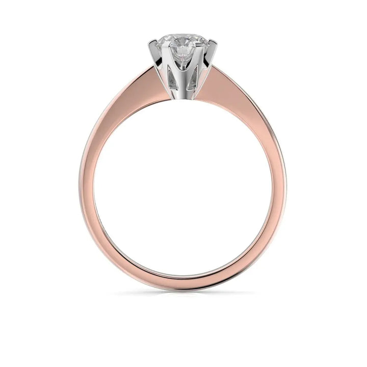Festive Classic Timanttisormus 0,60 ct Punakulta