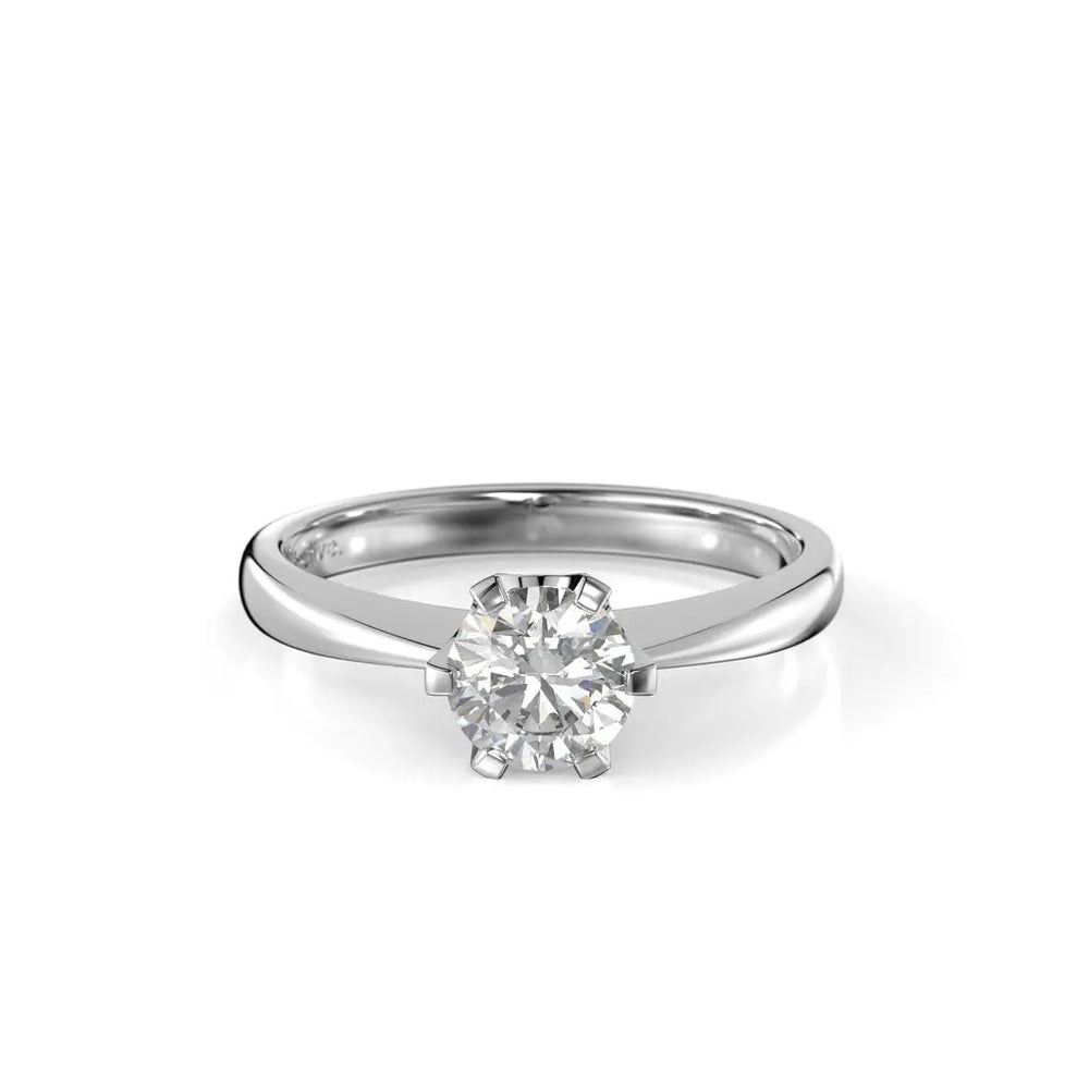 Festive Classic Timanttisormus 0,60 ct Valkokulta