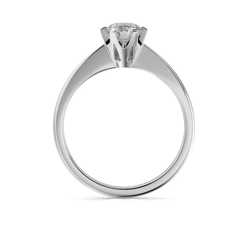 Festive Classic Timanttisormus 0,60 ct Valkokulta