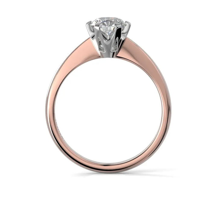 Festive Classic Timanttisormus 0,70 ct Punakulta