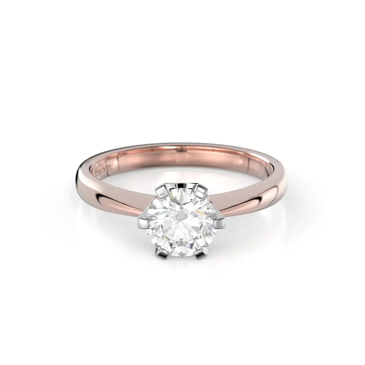 Festive Classic Timanttisormus 0,70 ct Punakulta