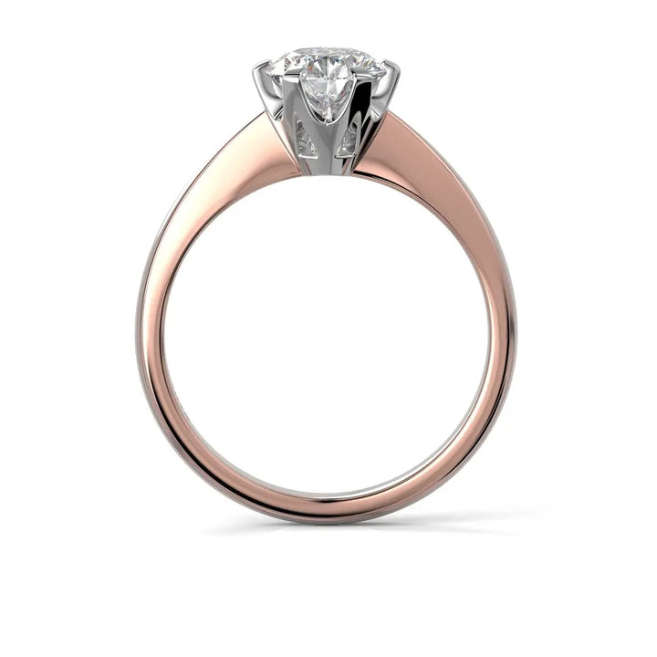 Festive Classic Timanttisormus 1,00 ct Punakulta
