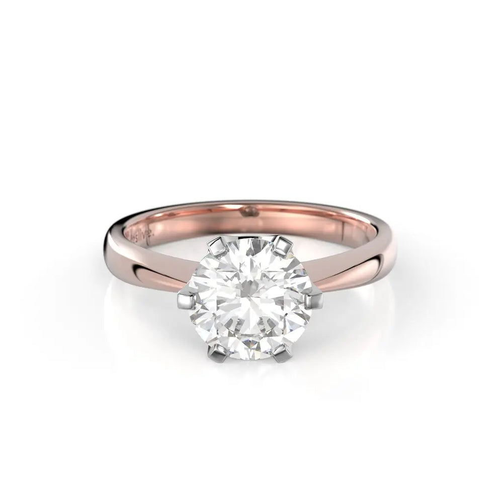 Festive Classic Timanttisormus 1,50 ct Punakulta