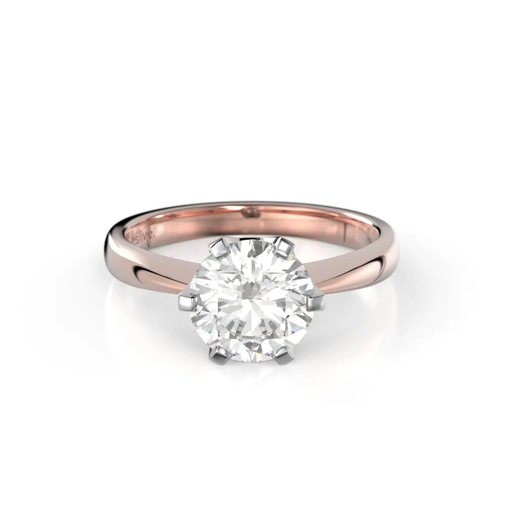 Festive Classic Timanttisormus 1,50 ct Punakulta