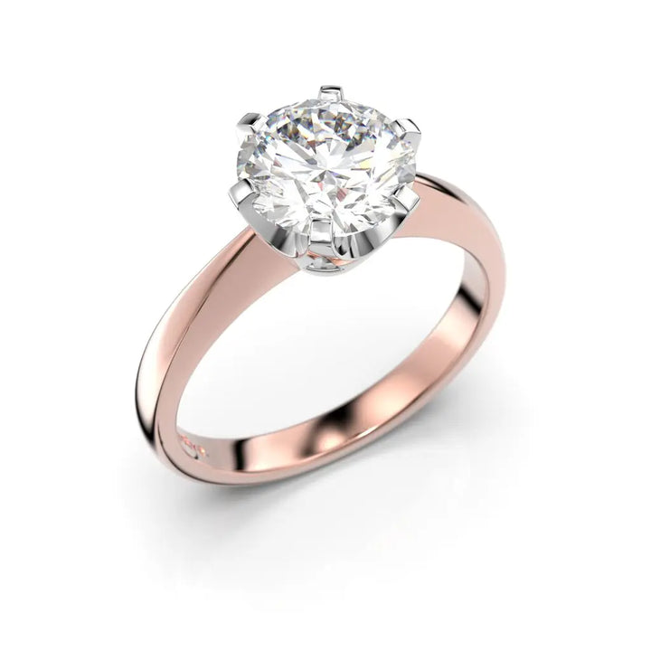 Festive Classic Timanttisormus 1,50 ct Punakulta