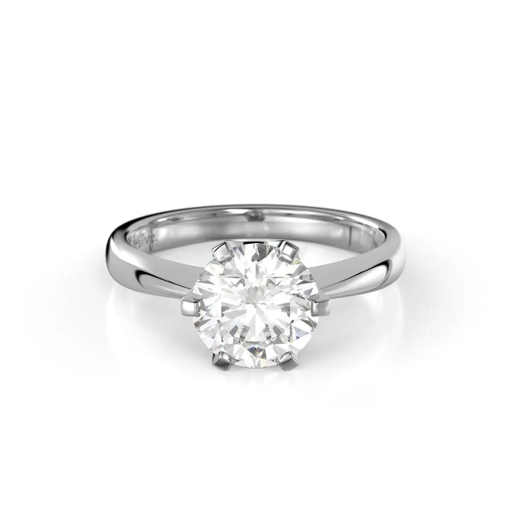 Festive Classic Timanttisormus 1,50 ct Valkokulta