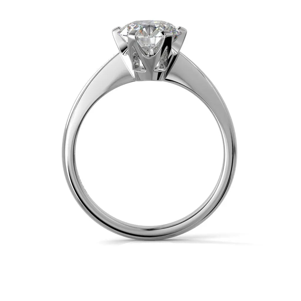 Festive Classic Timanttisormus 1,50 ct Valkokulta