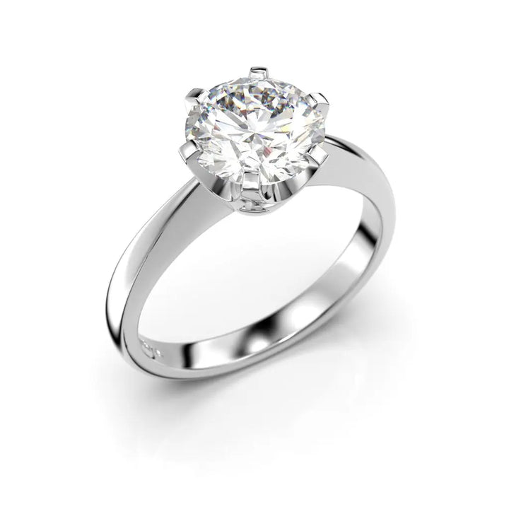 Festive Classic Timanttisormus 1,50 ct Valkokulta