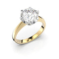 Festive Classic Timanttisormus 2,00 ct Keltakulta