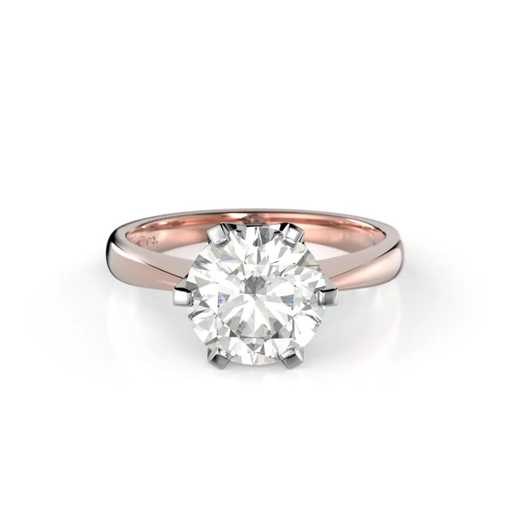 Festive Classic Timanttisormus 2,00 ct Punakulta